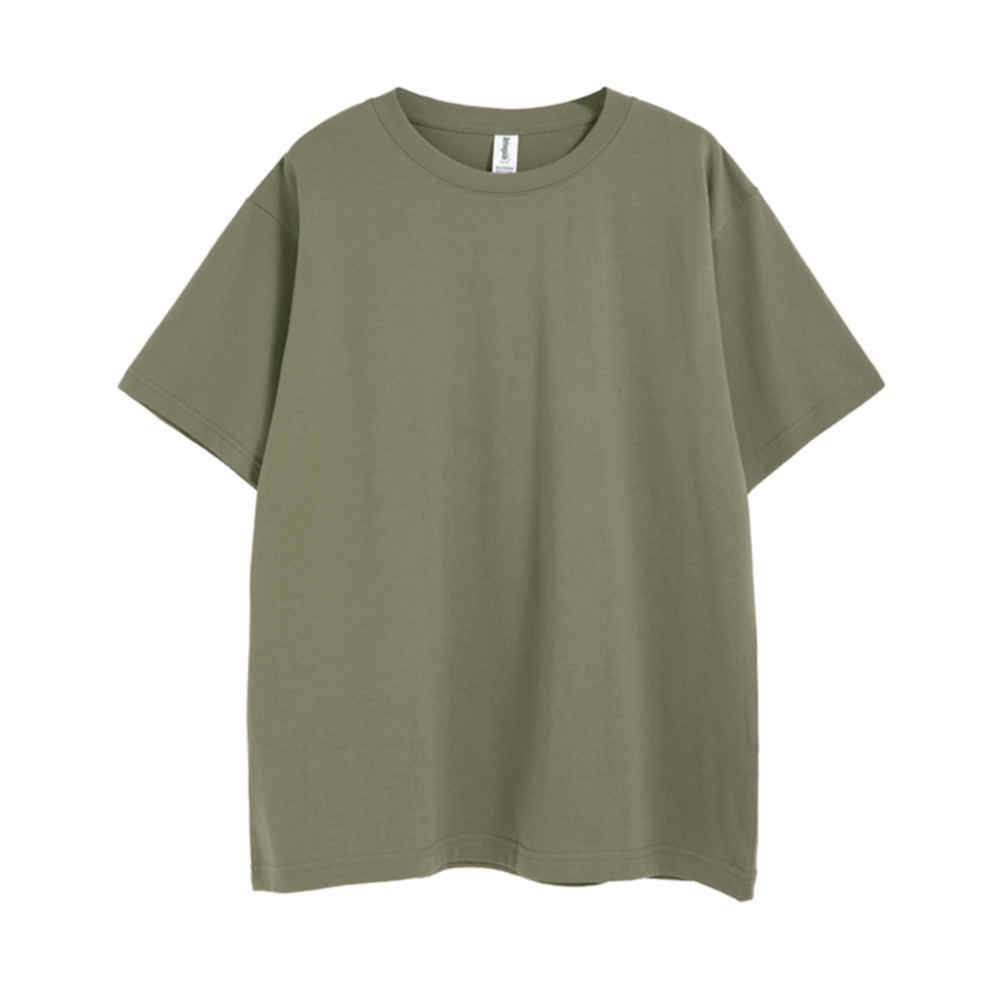 AG260 g 32 camisetas pesadas de algodón puro con hombros caídos, camiseta de manga corta de marca de moda suelta de gran tamaño personalizada