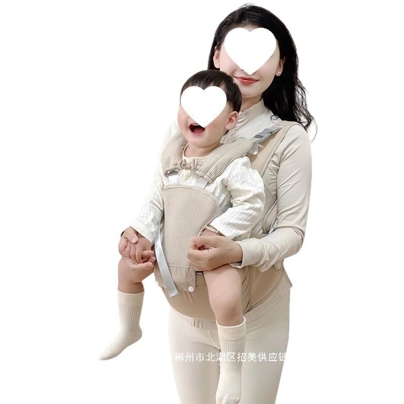 厂家直销腰凳婴儿背带二合一宝宝轻便多功能腰凳四季款外出前抱式|undefined