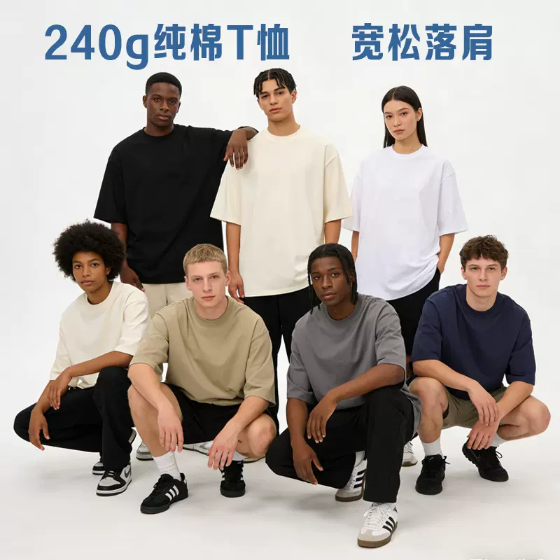 大码t恤印logo工作服广告衫文化衫短袖班服定做体恤diy衣服印字男