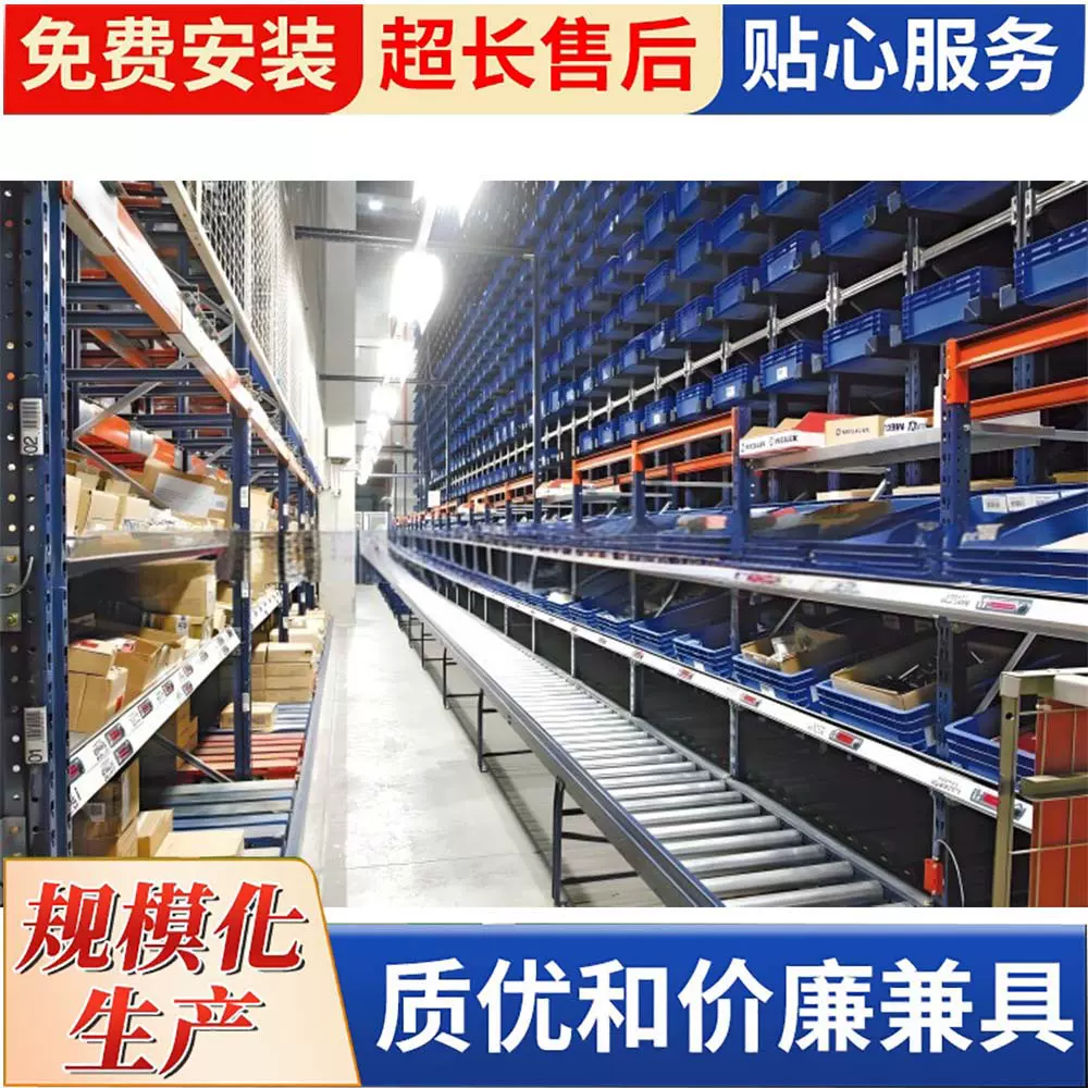 快递物流自动化输送线辊筒输送机流水线倍速线分拣滚筒线高效智能