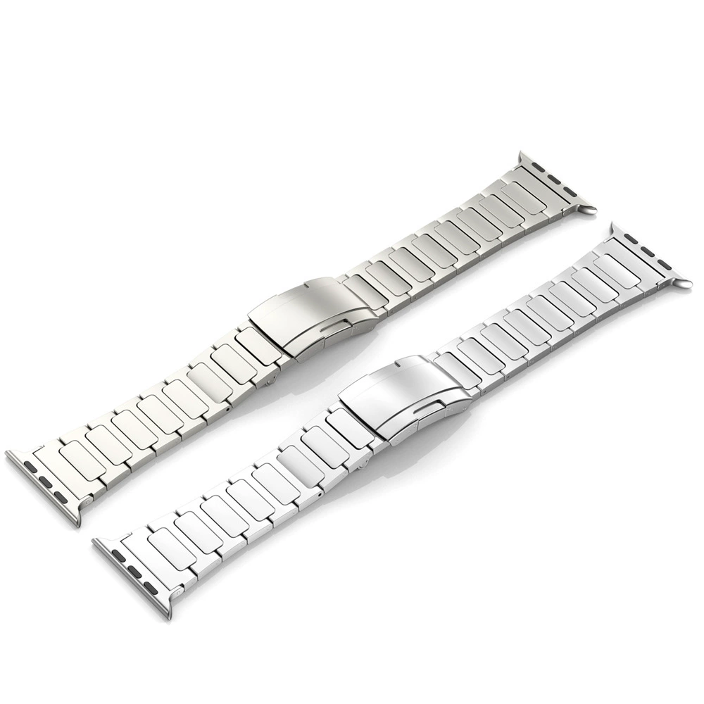 Новый титановый ремешок для Apple Watch, подходит для Apple серии, имитация персонажей, с застежкой-черепашкой из титана