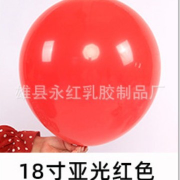 Fábrica al por mayor de 18 pulgadas macaron globo boda cumpleaños fiesta decoración mate globo redondo de látex globo