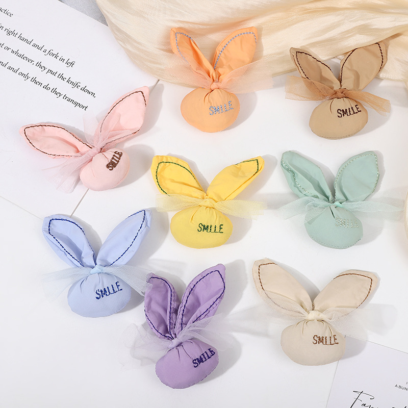 Creative rabbit with bow