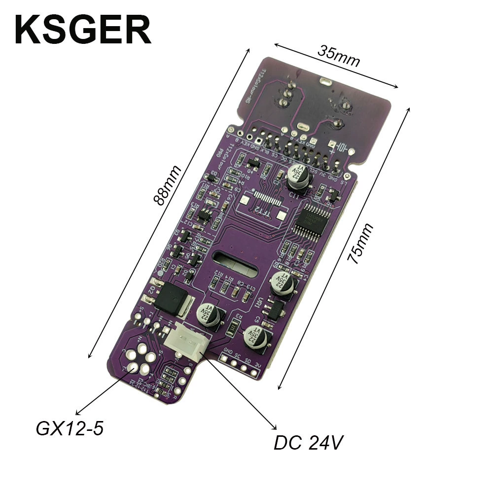 Плата управления KSGER V2.3 для паяльной станции T12 DIY, подставка для паяльника, LCD дисплей, ремонт компьютеров и мобильных телефонов