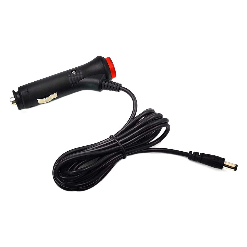 С переключателем 12V24V, цифровым разъемом DC5521MM для монитора, навигатора, автомобильного прикуривателя.