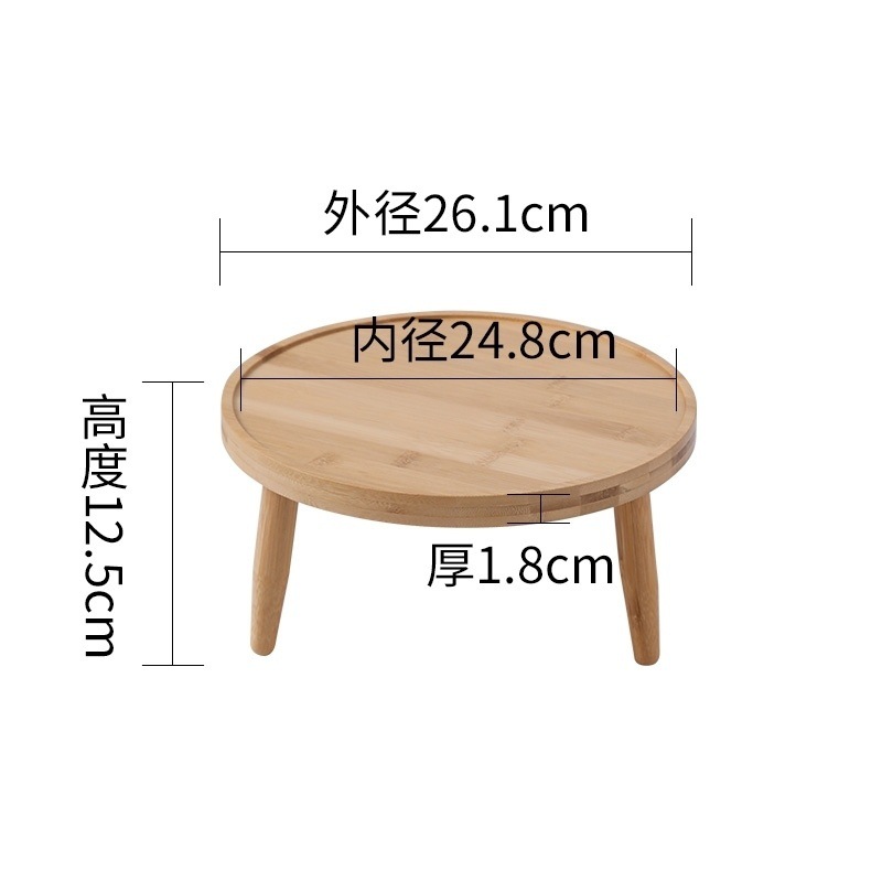 Soporte de maceta, soporte de madera maciza, soporte de maceta, soporte de pecera, soporte de piso interior, decoración creativa de la Sala de estar