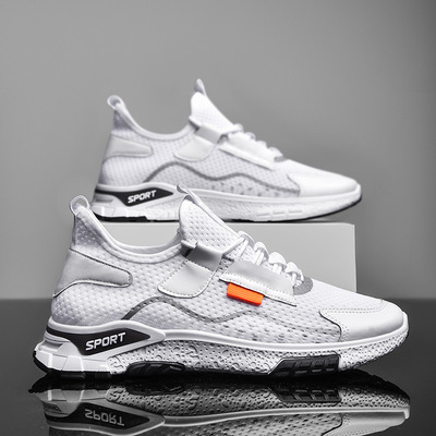 2021 Summer fund Men's Shoes ventilation gym shoes Casual shoes Korean Edition Trend Running shoes student Trendy shoes