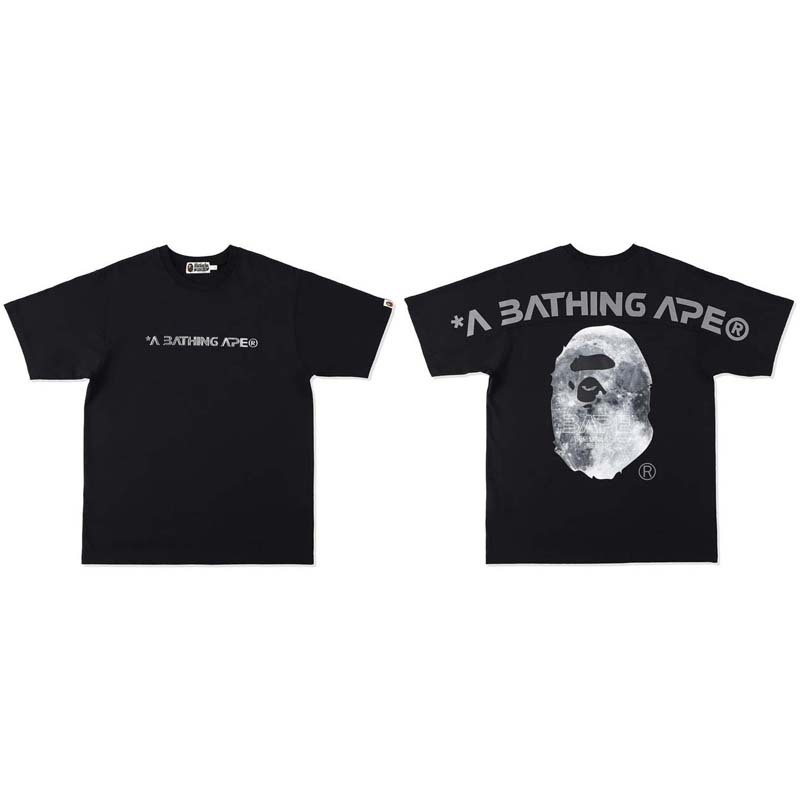 クロスボーダー卸売潮ブランド BAPE エイプヘッド半袖シャークトップ T シャツ供給 240 グラム半袖