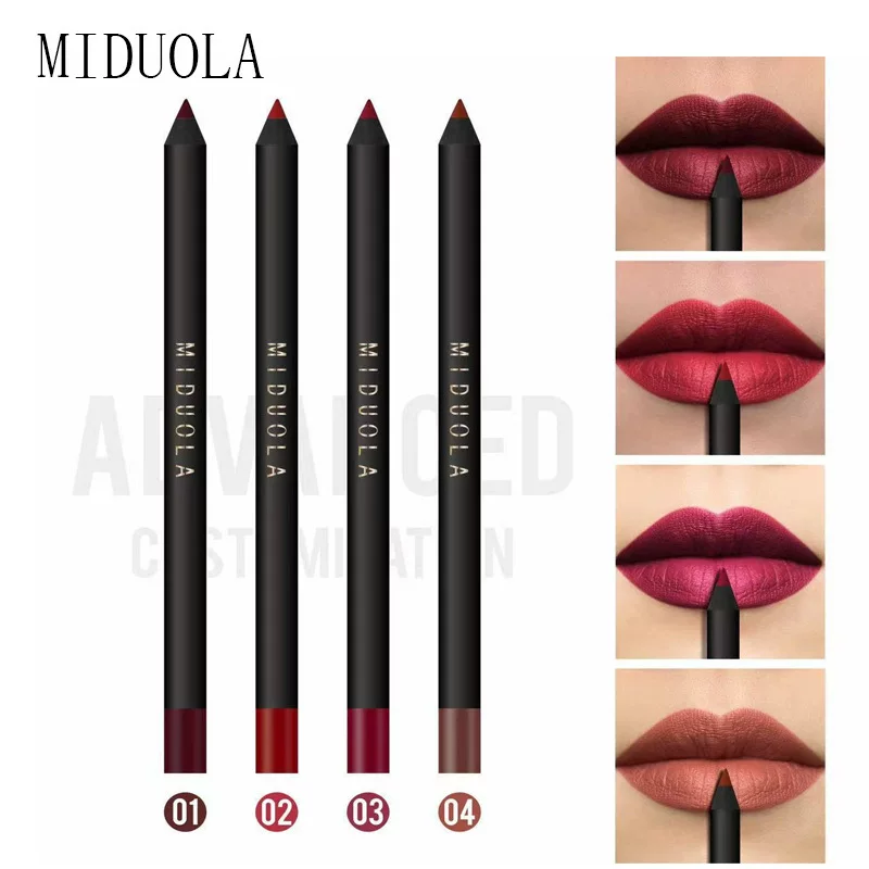 咪朵拉 Waterproof lip pencil, long-term effect, does not fade, for beginners