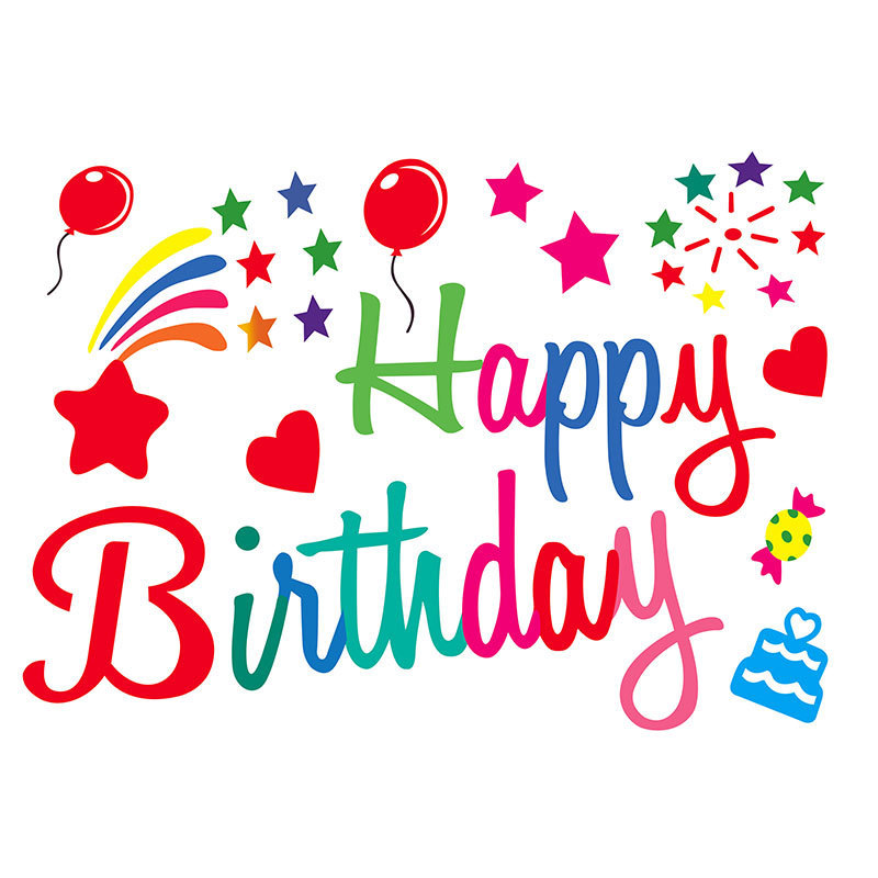 Cross-Border Amazon Colorful Letter Balloons, White Number Stickers, Birthday Decoration Props Wholesale Cross-Border Amazon Colorful Letter Balloons, White Number Stickers, Birthday Decoration Props Wholesale