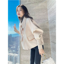 春款2025新款春装小个子毛呢外套早春高级感小香风短款大衣女春秋