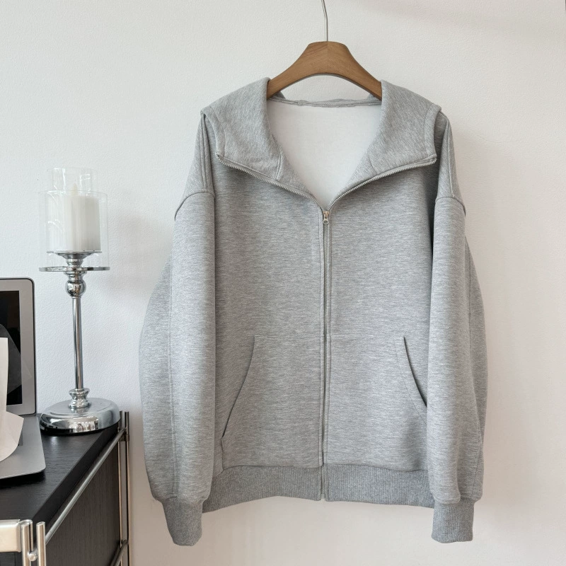 Демисезонная толстовка для отдыха с капюшоном, oversize