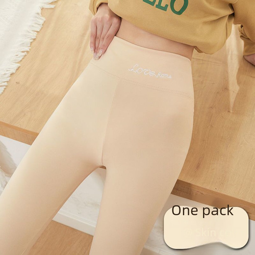 Women's lined self-heating warm winter pants for indoor wear, close-fitting, no-show, lined, warm winter base layer tights for autumn and winter