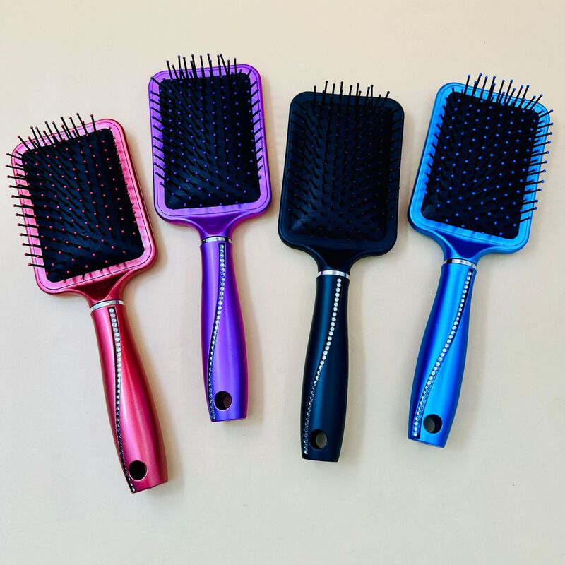 Factory Wholesale Metal Paint Various Massage Air Bag Comb Styling Hair Smoothing Comb
