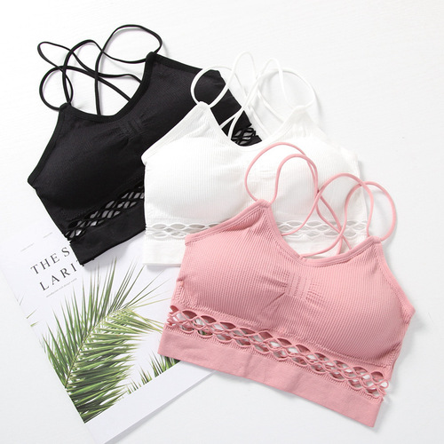 Summer strapless bra with cushioned cups, non-slip, prevents spillage, can be worn as a top or under clothing.