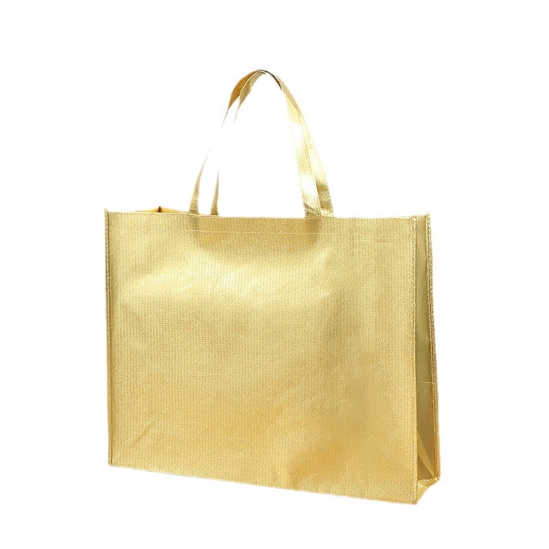 Bolsa de tela no tejida pulverizada con película espesa con regalo de mano juguete embalaje bolsa de mano bolsa de compras no tejida resistente al desgaste image 5