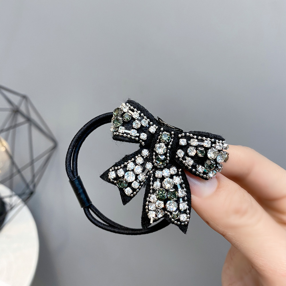 Fashion Diamond Bowknot Bb Clip display picture 2