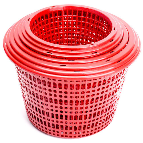 IYR7 Round Fruit Harvest Basket 1-10 Pounds Strawberry Basket Plastic Handheld Round Basket Blueberry Cherry Mulberry Basket Waxberry