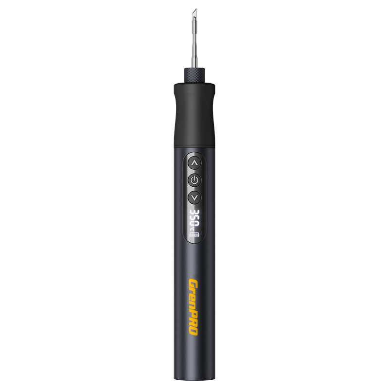Pistola de soldadura portátil inalámbrica de carga inteligente profesional para soldadura doméstica pequeña reparación especial de hierro de soldadura eléctrica verde