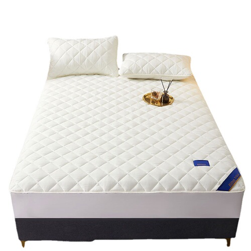 Hilton Hotel cotton quilted mattress protector pure cotton bed sheet Simmons thickened anti-slip bed cover wholesale