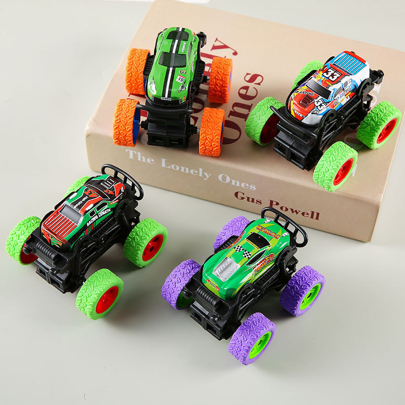 Juguetes de hoja de hierro, vehículos todoterreno de inercia, trucos todoterreno de niños, modelos de automóviles de aleación, juguetes al por mayor