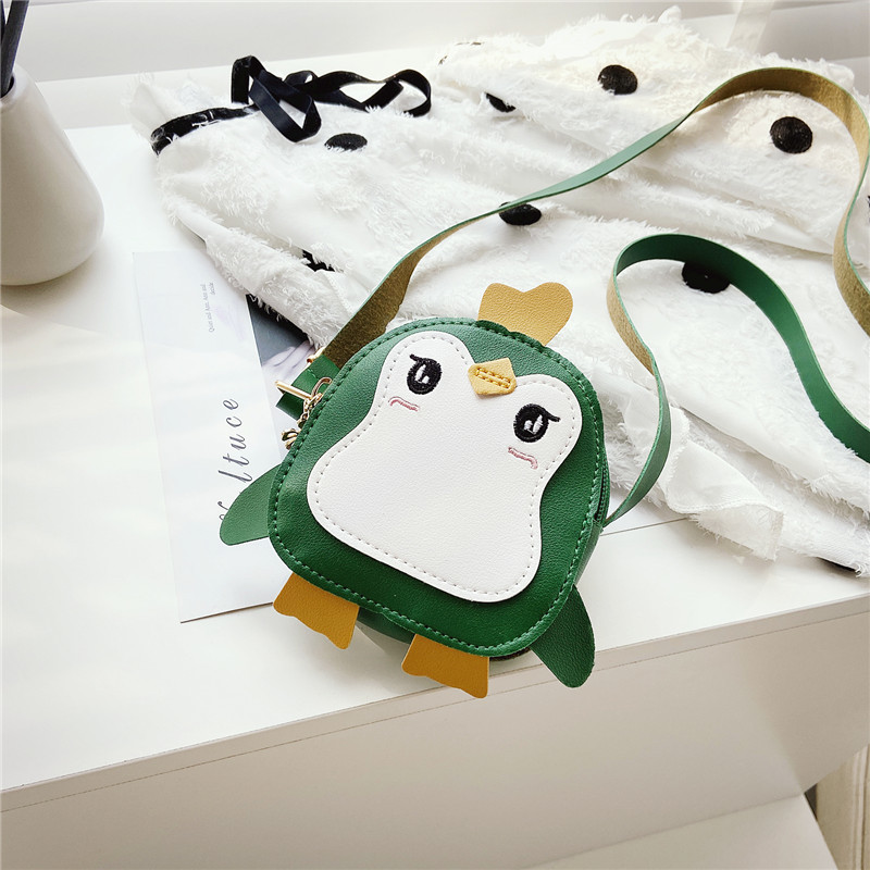 Kid'S Pu Leather Animal Cute Square Zipper Coin Purse display picture 4