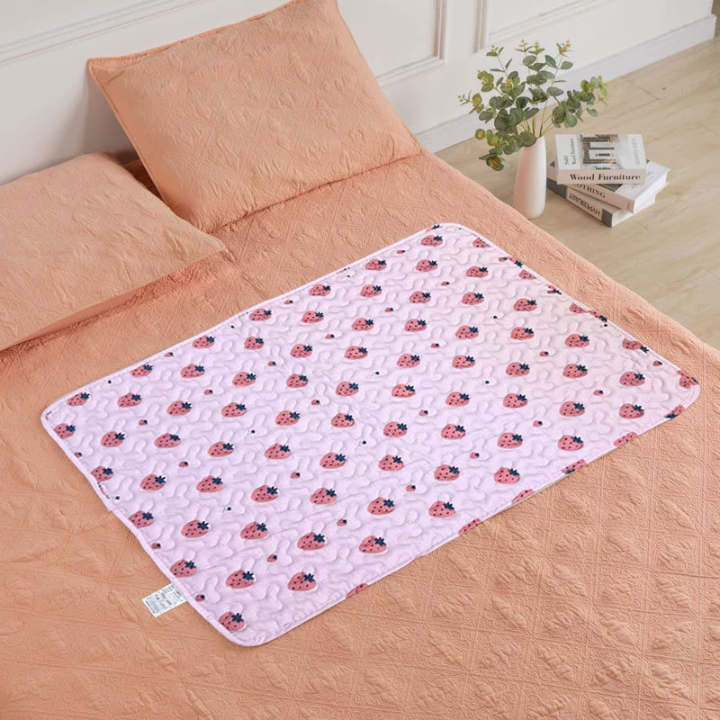 Cotton hermetic waterproof physiological mattress for elementary school students, washable