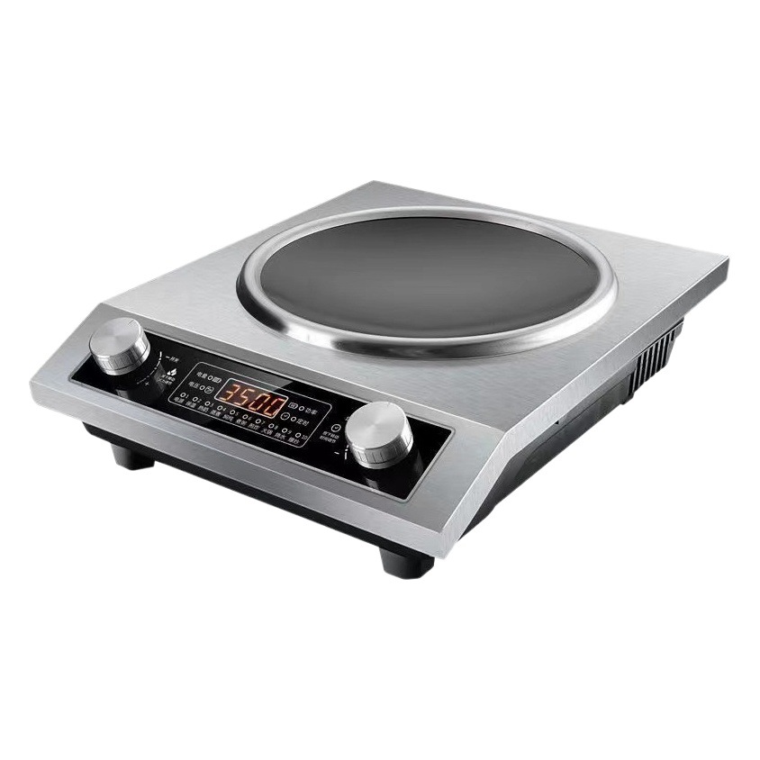 Cocina de inducción cóncava Dematai de 3500W para uso doméstico, nuevo modelo, cocina cóncava de alta potencia, cocina de inducción para uso comercial.