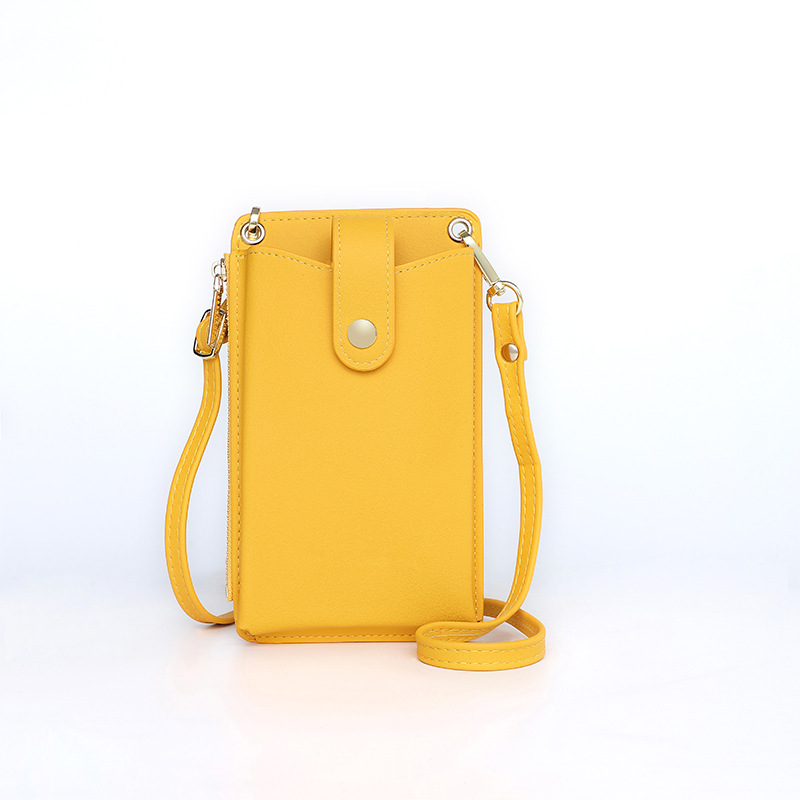 Nueva moda transfronteriza japonesa y coreana teléfono móvil bolsa nicho diseño ins moda simple gran capacidad pequeña bolsa crossbody