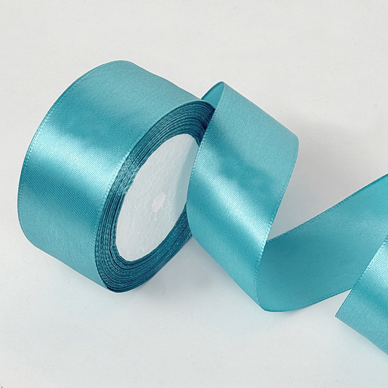 Cinta de satén de 4 cm para decoración de cajas de regalo, material para ramos de rosas hechos a mano, cinta de seda al por mayor