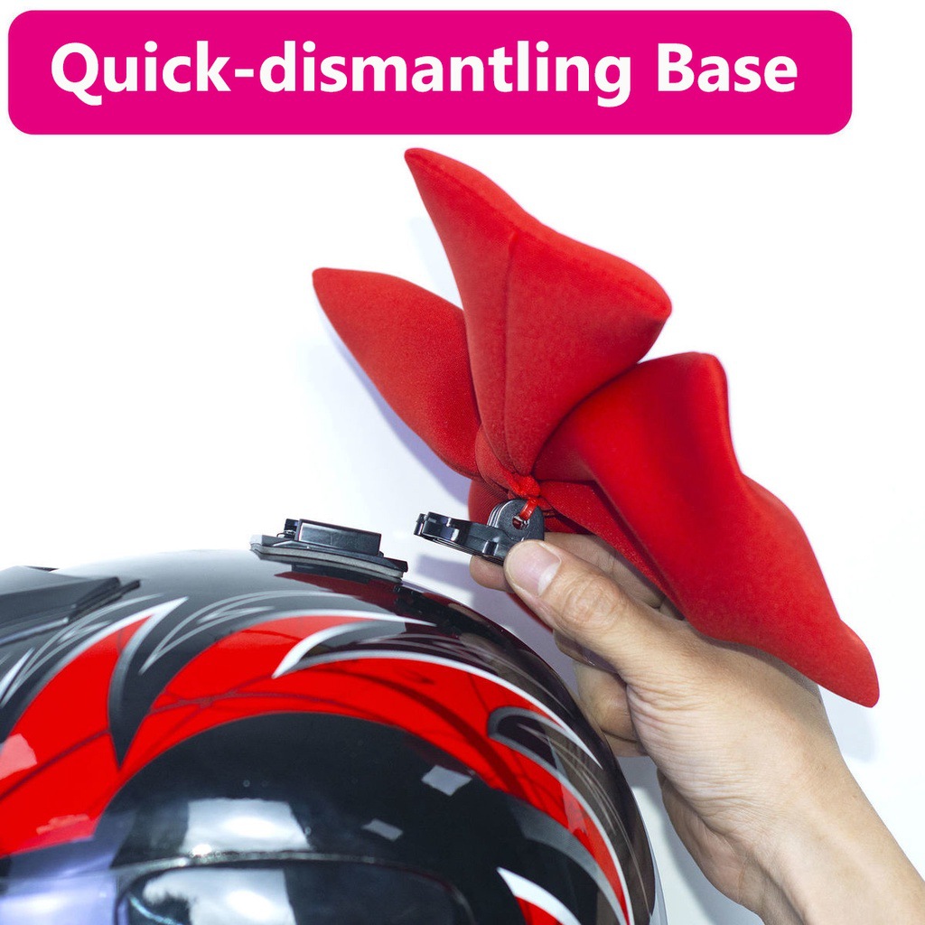 Cross-Border Best-Selling Helmet with Bow Decoration, Same Helmet with Bow as Worn by the Electric Motorcycle Girl from Dream School