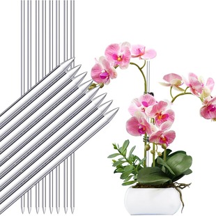 Cross-border acrylic plant pile, plant stick, indoor and outdoor plant transparent plant bracket