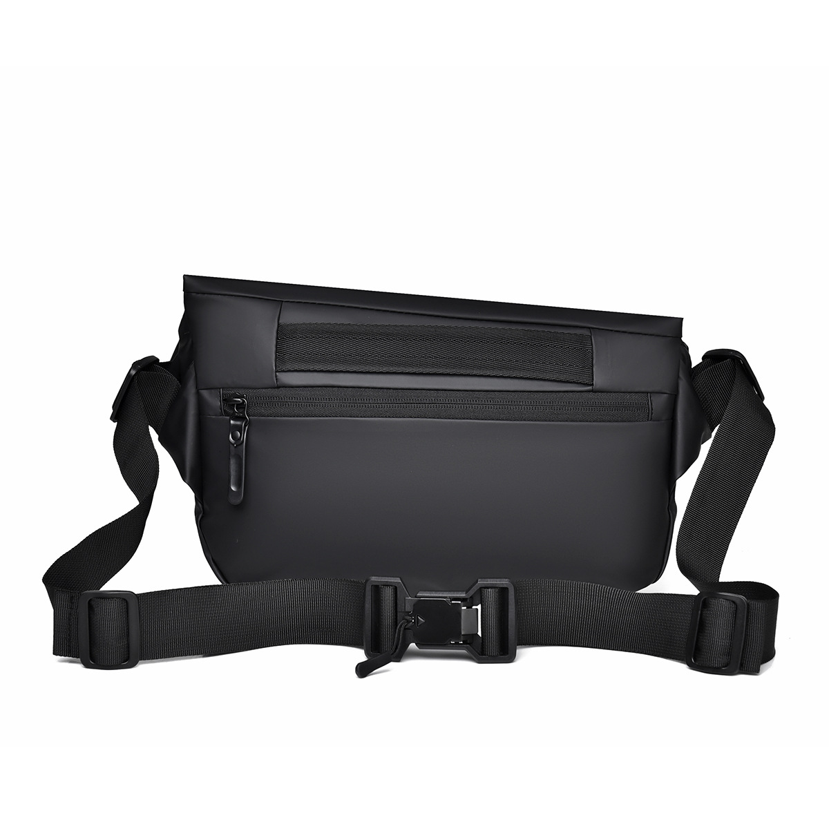 Cross-border Expandable Fashion Men's Motor Bag 2023 New Waterproof Ultra Light Chest Bag Magnetic Buckle Multi-compartment Waist Bag