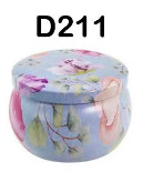 En stock, superventas en comercio electrónico transfronterizo: tarro de vela aromática de 2.2oz, tarro pequeño para flores, tarro de dulces étnico de hojalata, caja de hojalata. image 28