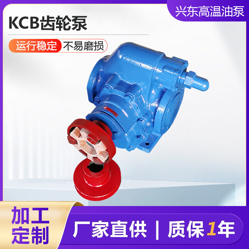 齿轮油泵 KCB系列齿轮泵 不锈钢凸轮转子泵 化工齿轮泵整机