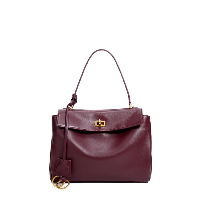 Luxe niche designertas Caheno, retro veelzijdige handtas en crossbodytas, ruime Kelly forenzentas, hoogwaardige textuur_voghion.com