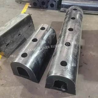 厂家批发直销橡胶护舷D型系列规格齐全 防撞条橡胶条码头