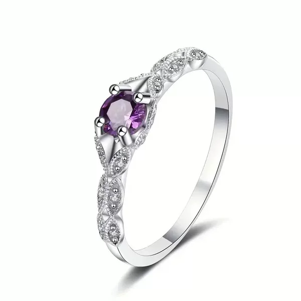 Cao Shi New Style Unique Light Luxury Style Finger Ring European and American Simple Fashion Round Ring AliExpress Explosive Women's Jewelry