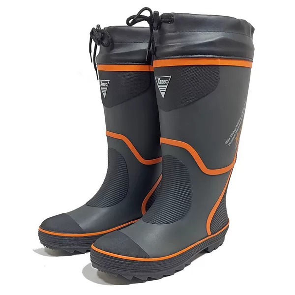 Hongwu shoes autumn and winter fishing shoes fleece-lined thick warm non-slip waterproof fishing boots rain boots fishing supplies
