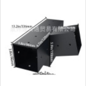 Kit de marco 3 - way inclinado techo marco bracket kit de soporte de techo recubierto en polvo marco de pared bracket 4inx 4in