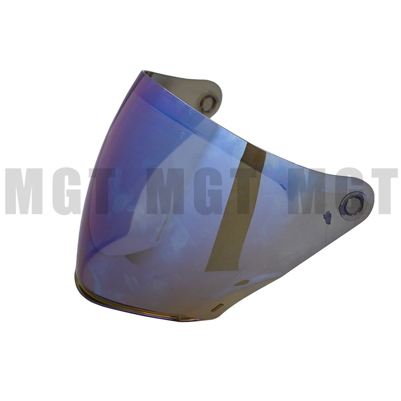 Casco de la motocicleta Four Seasons lente universal medio casco lente al por mayor adecuado para KYT GP NFJ