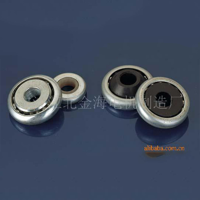 厂家供应百叶窗滑轮门窗轨道滑轮配件简易碳钢滚动轴承
