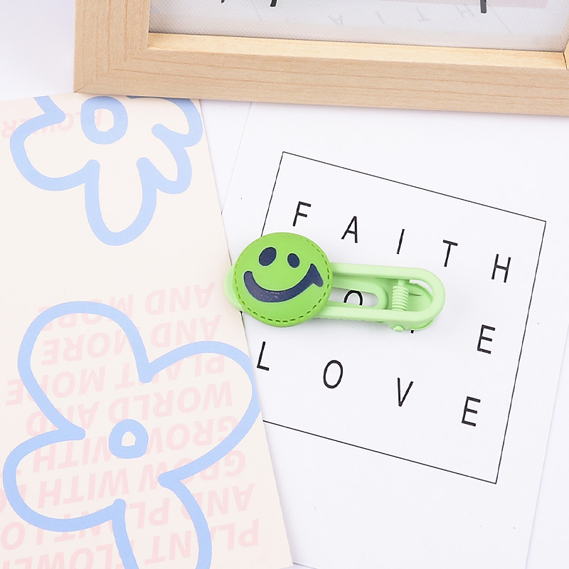 Primavera nueva historieta Sanrio oval metal horquilla linda chica dulce lado Bangs hairpin tocado