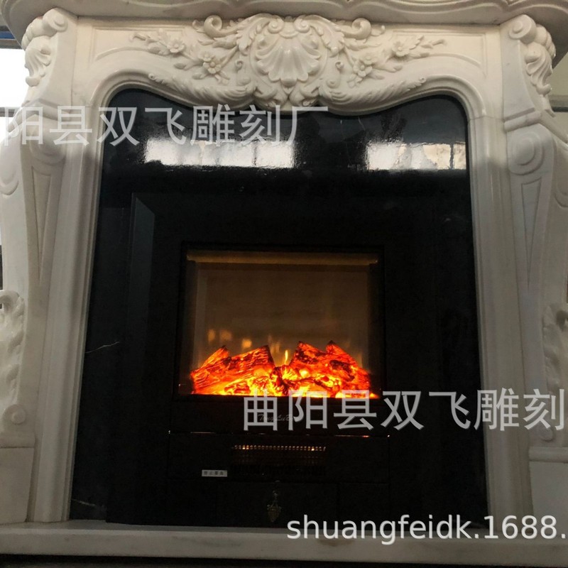 メーカーは大理石の家の装飾彫刻暖炉石彫刻大理石暖炉カラーラ白暖炉暖房装飾を製造しています|undefined