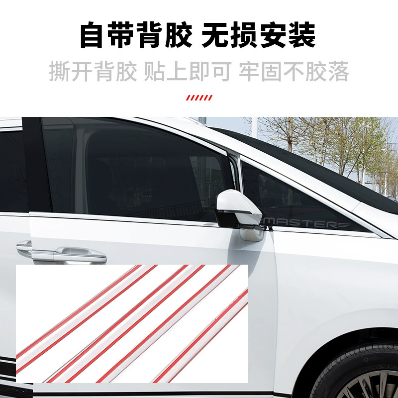 Подходит для Trumpchi M8 мастер версия декоративная окантовка окна автомобильная специальность для модификации легендарных аксессуаров