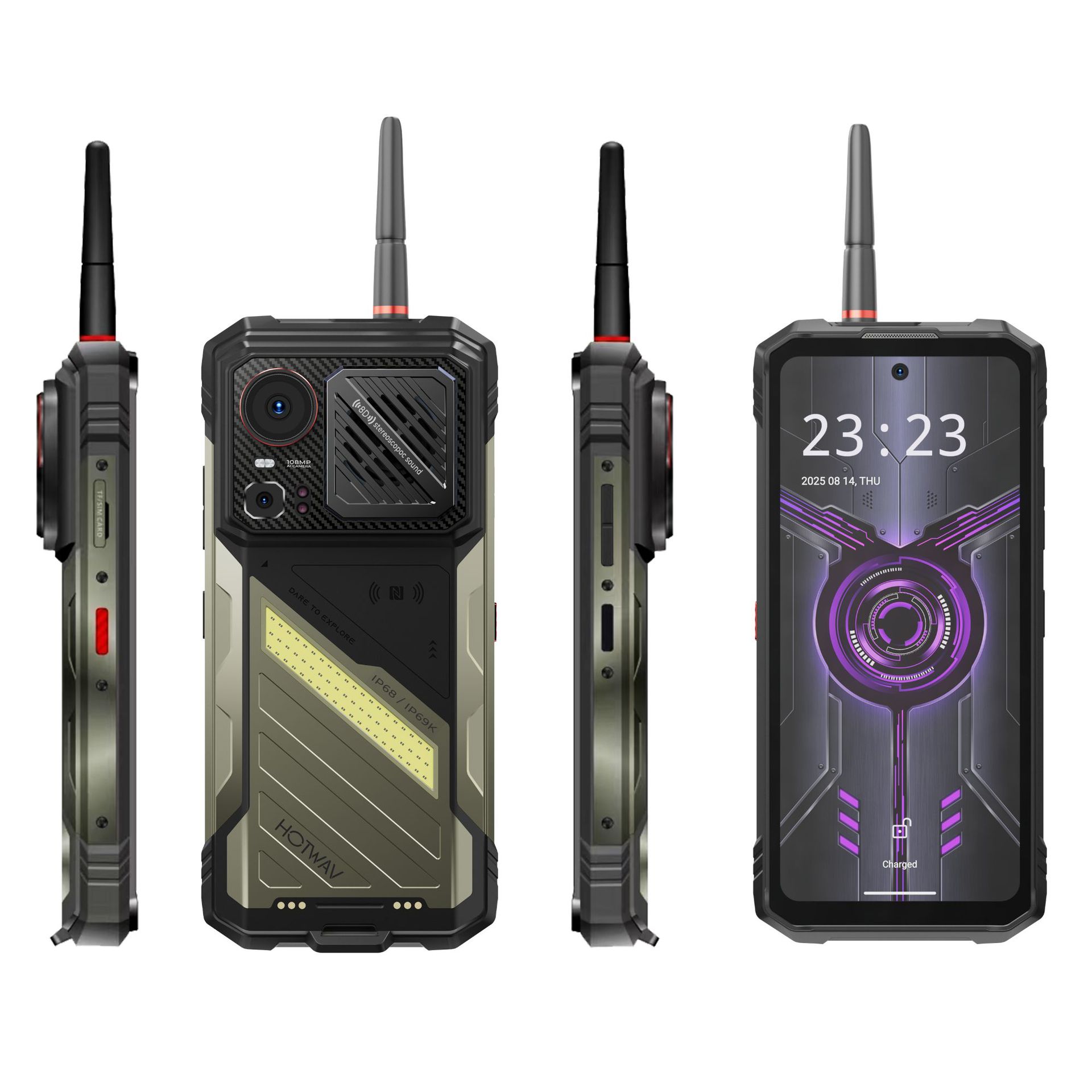 2025 new HOTWAV HYPER 8 ULTRA high-end rugged mobile phone with…