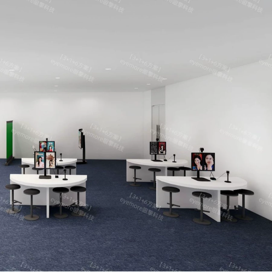 Professional e-commerce live broadcast training room plan services live broadcast equipment school media e-commerce competition training decoration