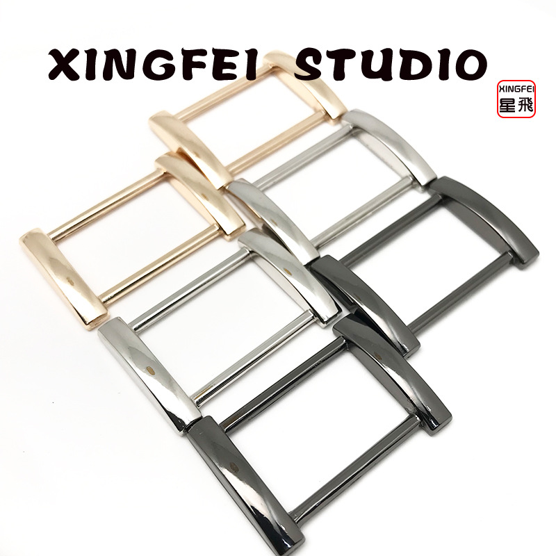 现货直销合金方形口字扣  箱包连接调节扣 鞋服辅料 二档扣纽扣