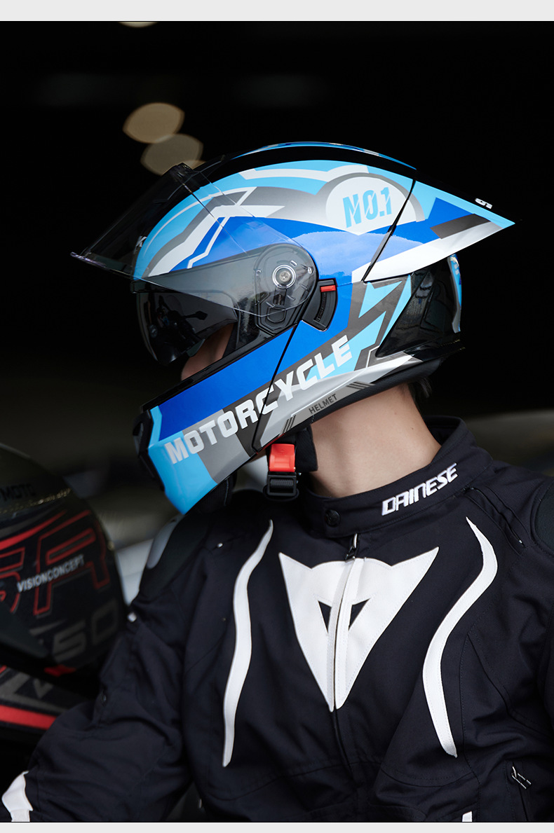 3C/DOT Motorcycle Helmet for Men and Women, All-Season Riding Open-Face Helmet, Winter Warm Riding Safety Helmet