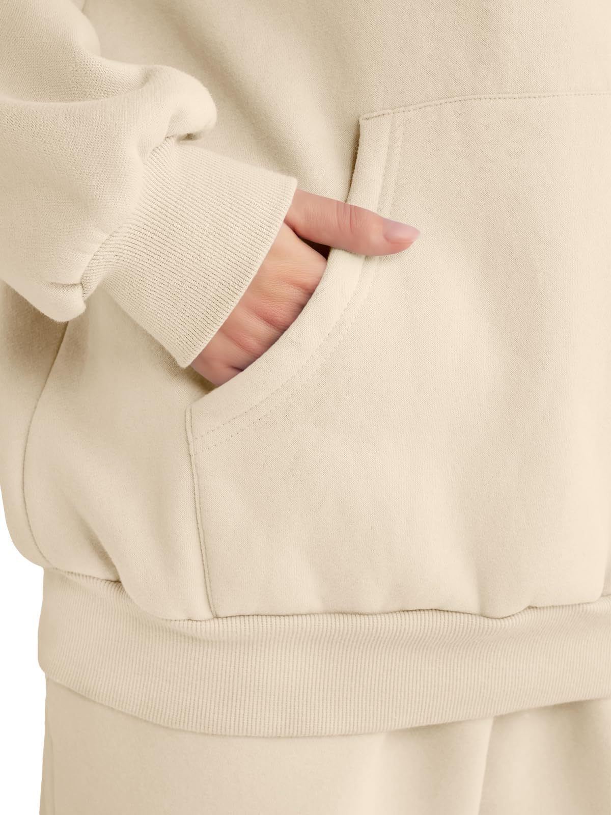 ActiveGo European And American Autumn Winter Women's Two-Piece Hoodie Loose Casual Long Pants Sportswear Set In Stock_desvips.com